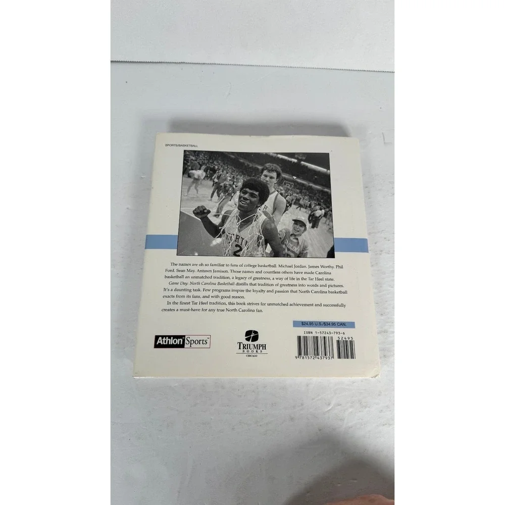 Game Day North Carolina Basketball Tar Heel Michael Jordan UNC Triumph